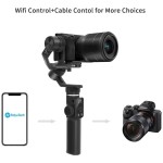 Feiyu G6 Max Smartphone Camera 3 Axis Handheld Video Gimbal Stabilizer for Mirrorless Camera Sony A6400 RX100 Series